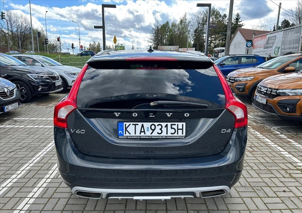 Volvo V60 cena 84900 przebieg: 106453, rok produkcji 2018 z Wieliczka małe 191